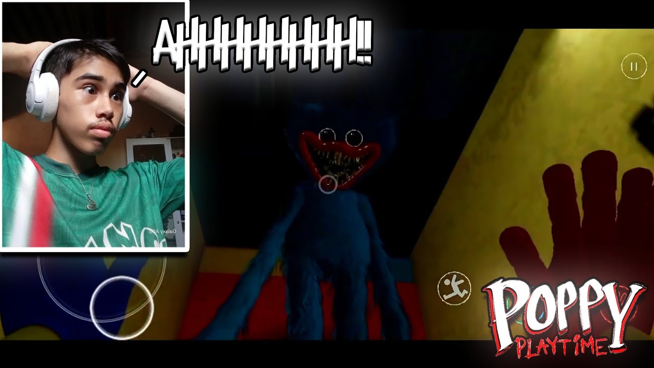 JOGANDO POPPY PLAYTIME 1 (Passei vergonha kkkk)