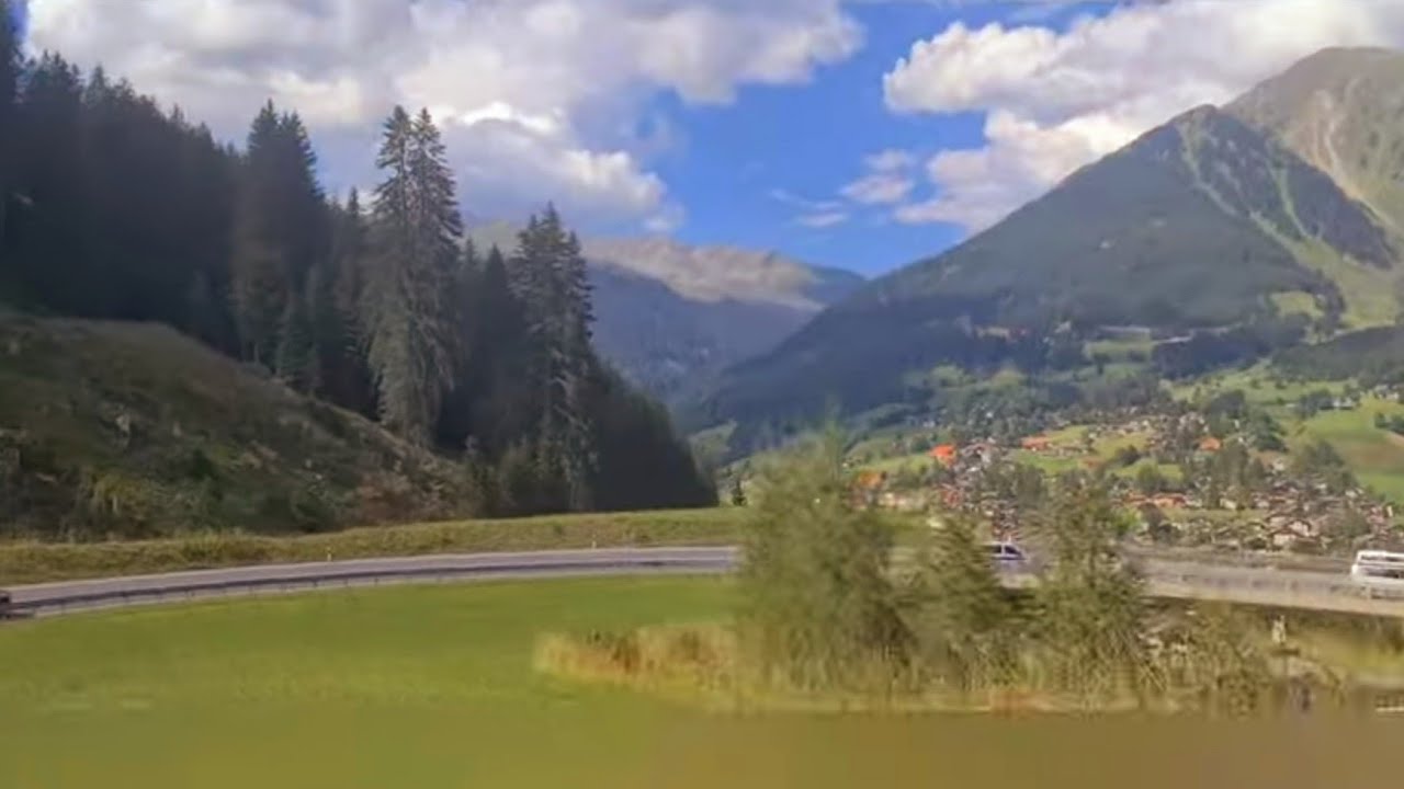 Kloster-Serneus Switzerland 🇨🇭 Beautiful View and Town 4k #travelguidelines