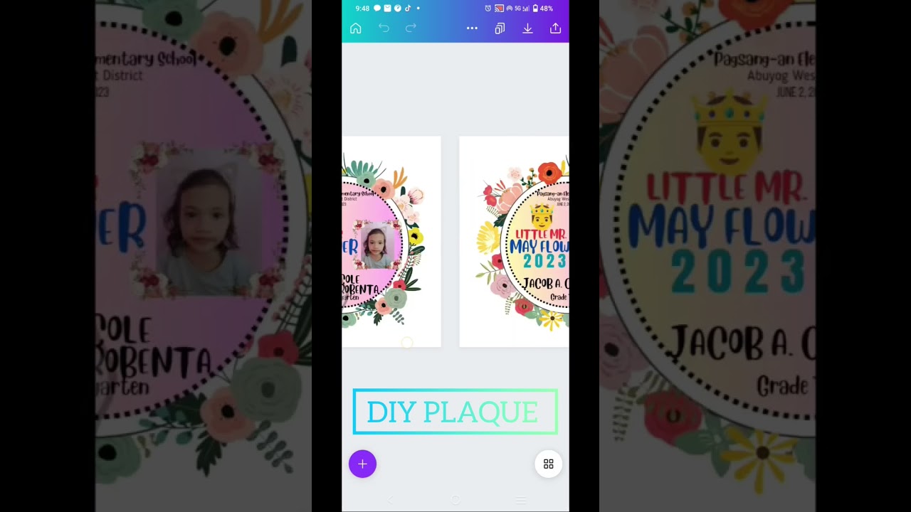 D.I.Y Plaque #canva