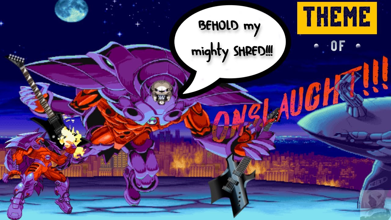 Onslaught Theme (Metal Remix) MvC Clash of Super Heroes