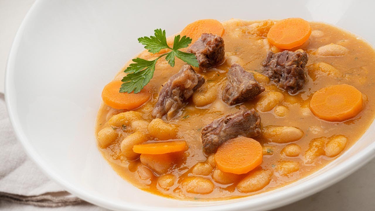 Alubias blancas con rabo - Cocina abierta de Karlos Arguiñano