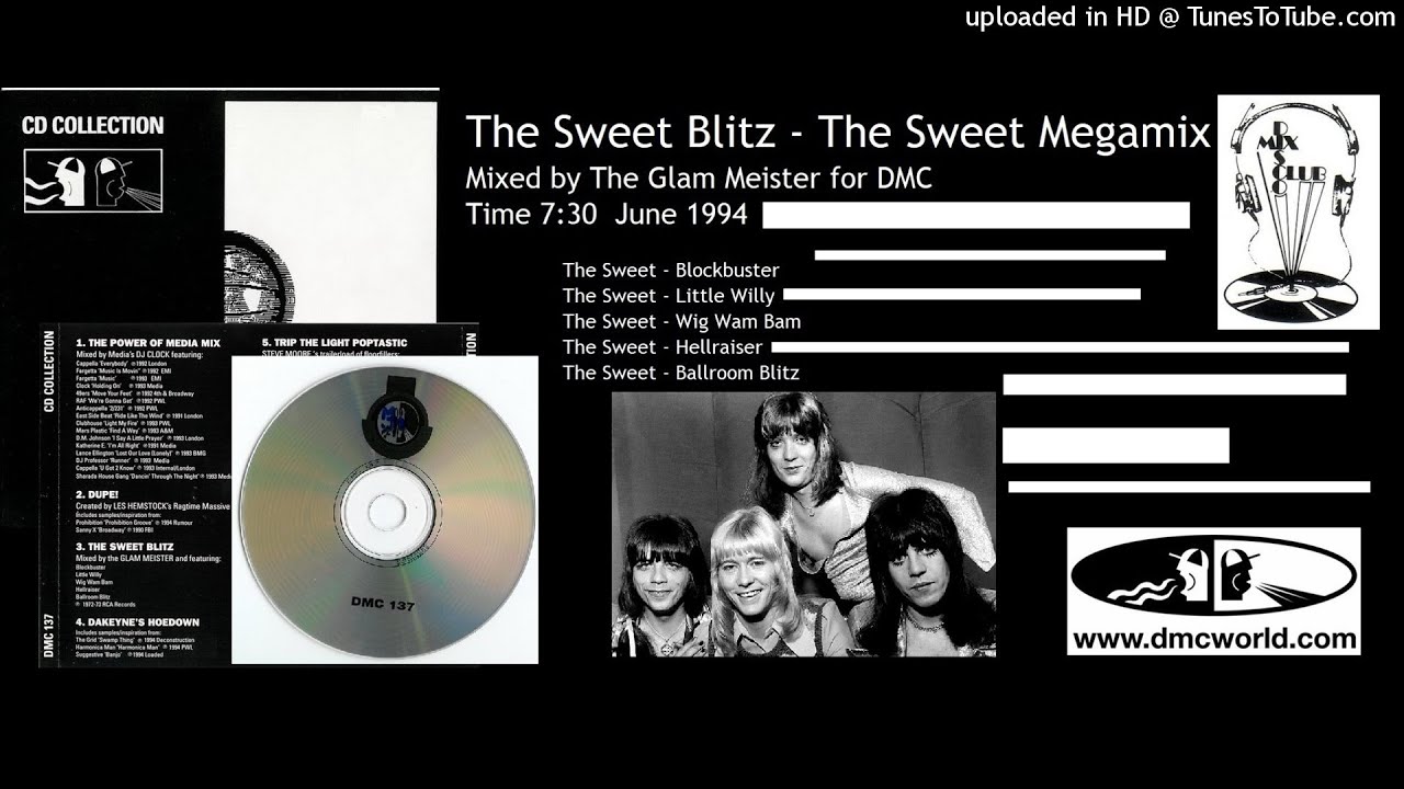 The Sweet Megamix (DMC Mixed by The Glam Meister June 1994)