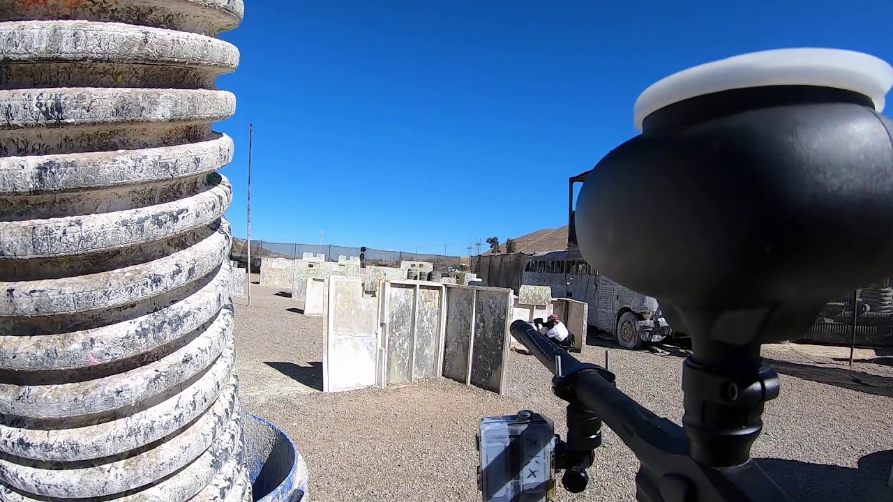 Paintball USA. 2-6-21. 1st Game, Rounds 1 and 2. Town