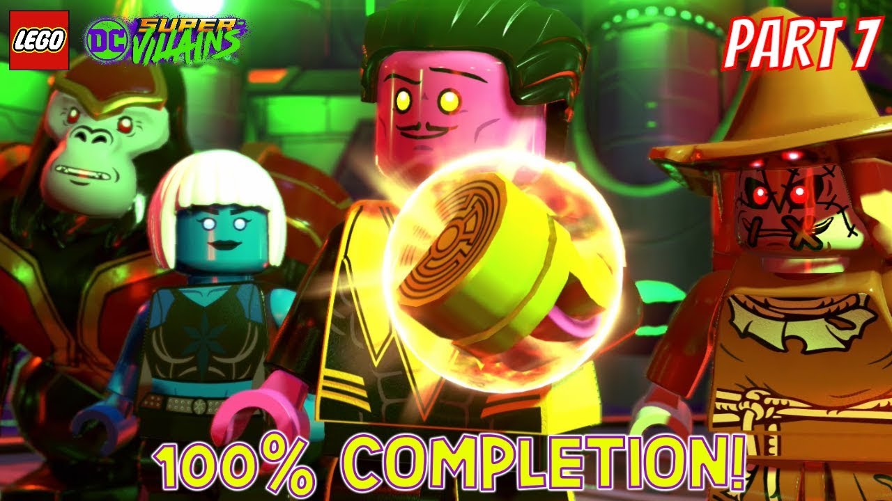 LEGO DC Super Villains 100% Completion – Level 7: Oa No (All Collectibles)