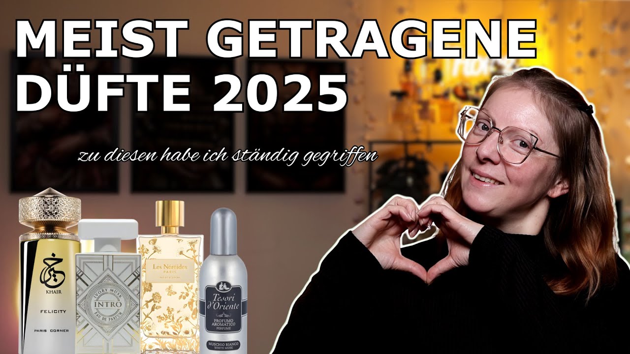 Diese Parfums habe ich 2025 am meisten getragen I Parfum Favoriten 2025 I Scented Reading