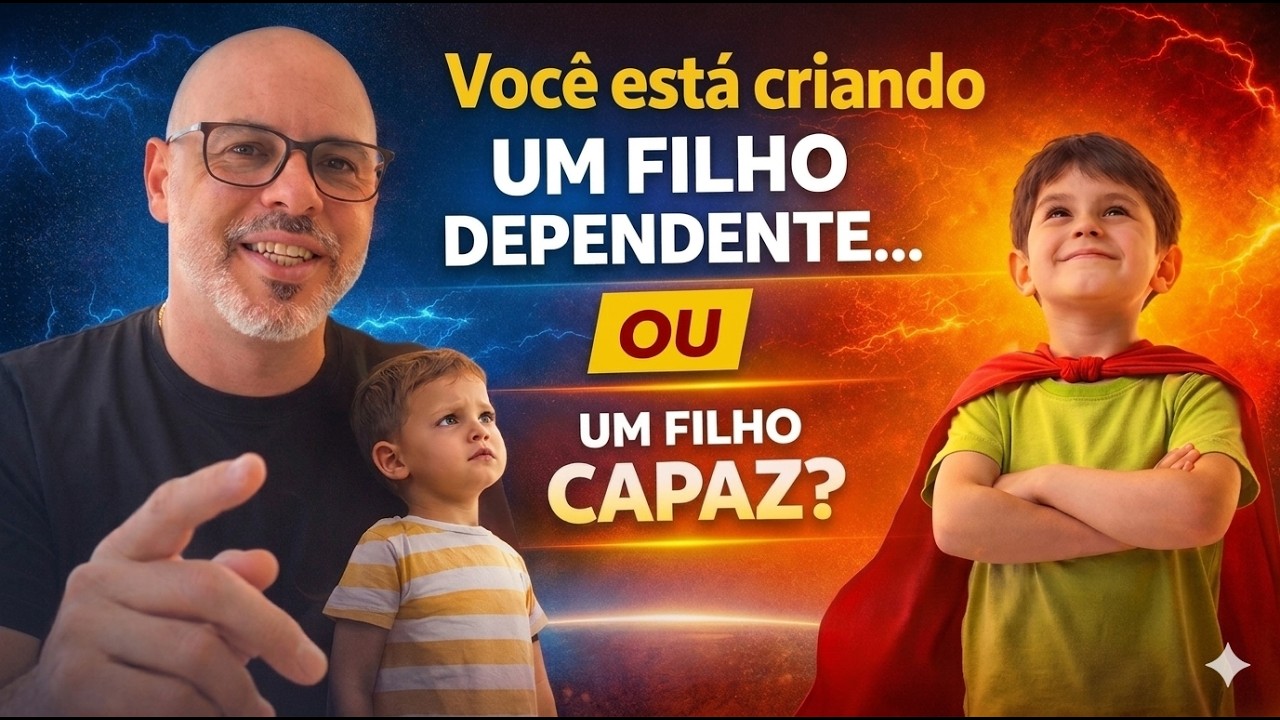 Você está criando um filho dependente... ou um filho capaz?
