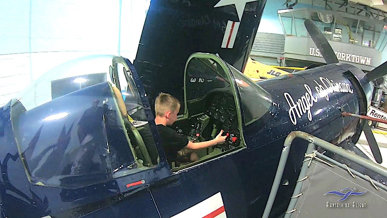 VINTAGE AIRCRAFT Tour - Fantasy of Flight Hangars - w/Connor - Part 2