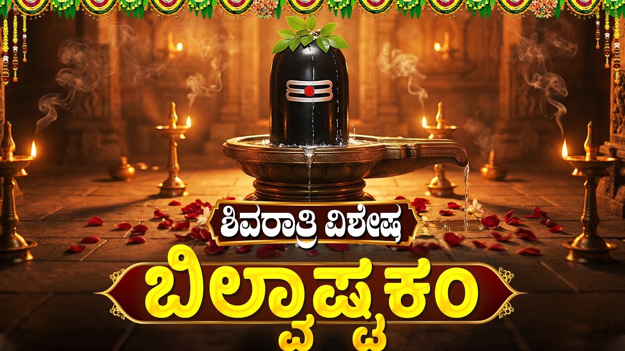 ಶಿವರಾತ್ರಿ ವಿಶೇಷ ಭಕ್ತಿಗೀತೆಗಳು | ಬಿಲ್ವಾಷ್ಟಕಂ | Lingashtakam | Shivaratri Special Shiva Bhakti Songs