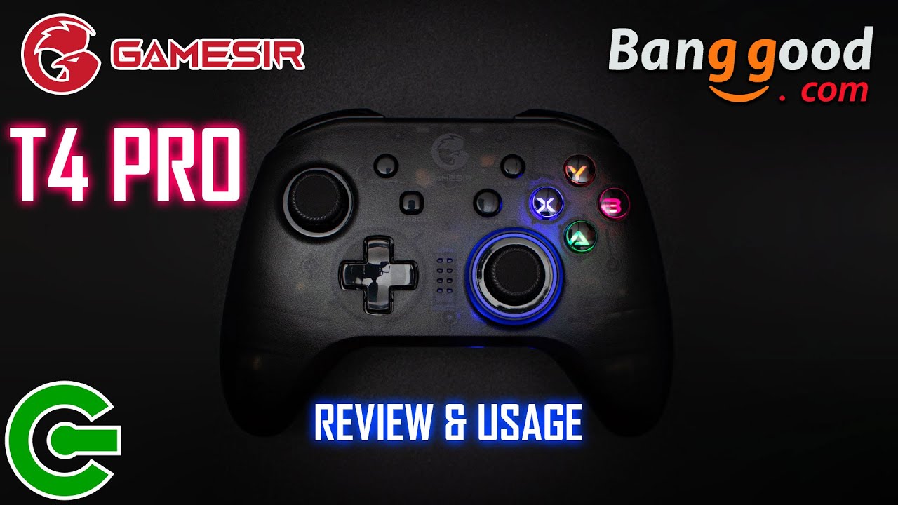 THE BANGGOOD GAMESIR T4 PRO : REVIEW AND USAGE