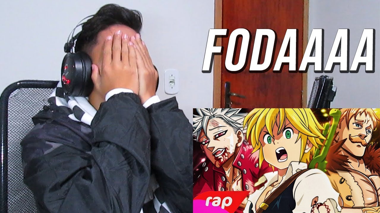 REACT Rap do Meliodas, Ban e Escanor (Nanatsu no Taizai) - O PECADO MAIS FORTE | NERD HITS