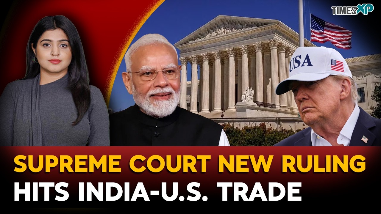 U.S. Supreme Court Strikes Down Tariffs: What Ruling Means for U.S.-India Trade| Driti Atri