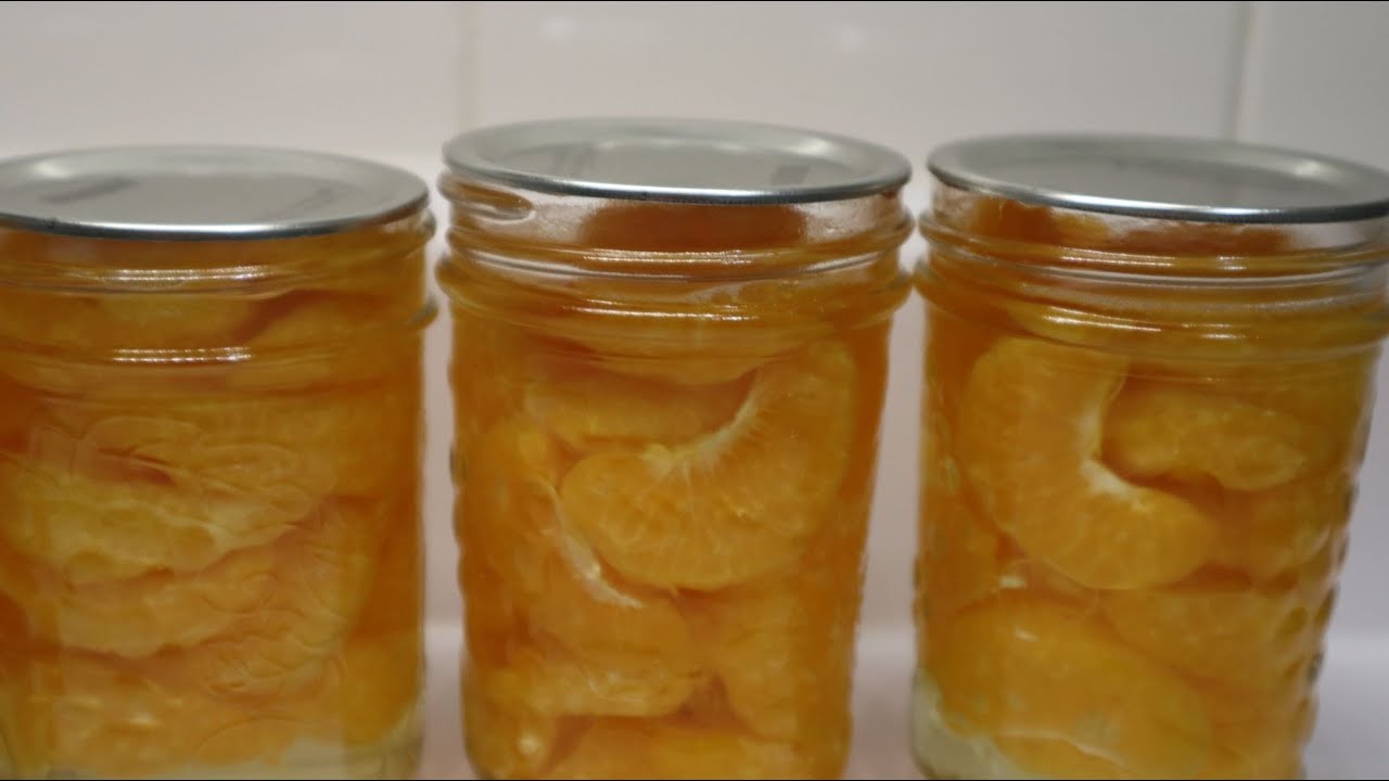 Canning Mandarin Oranges