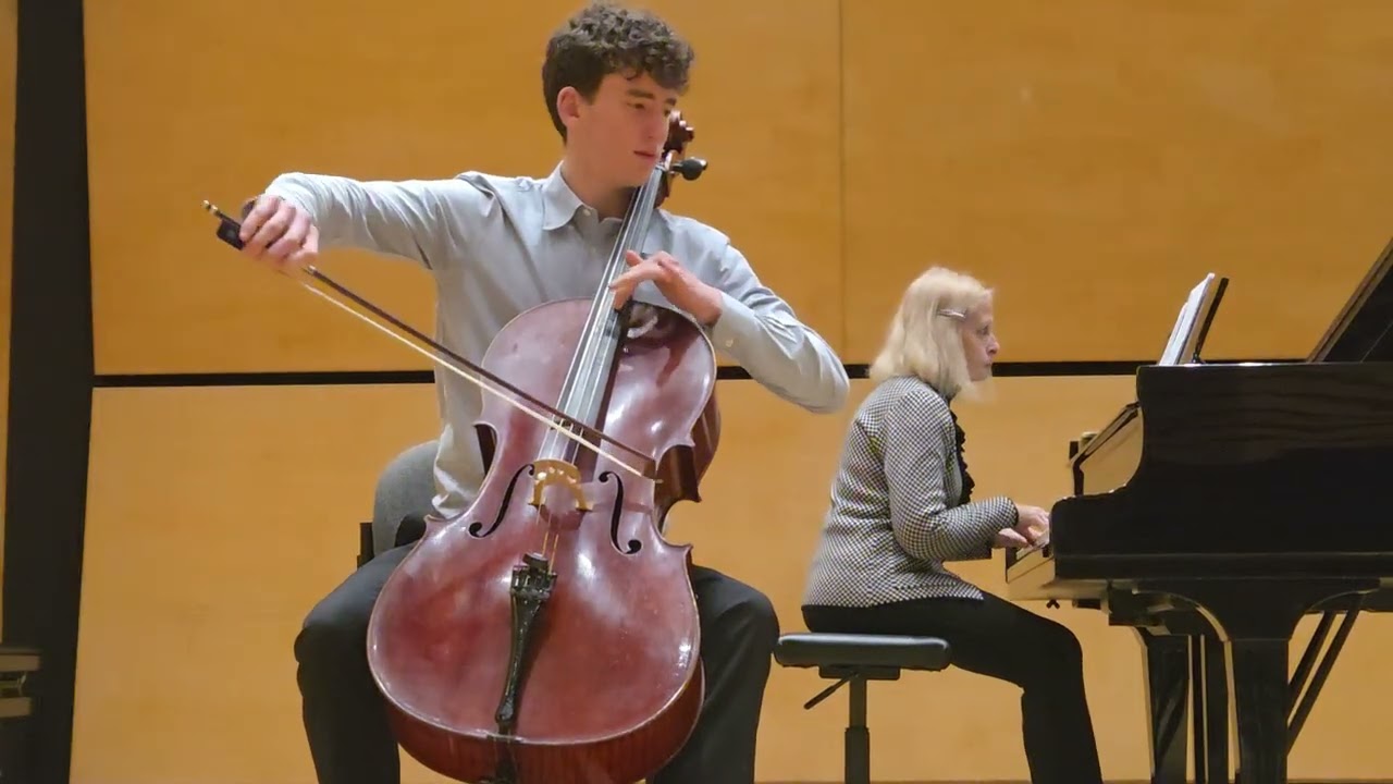 R. Schumann, Cello Concerto in A minor, Op.129, movement I. Jan. 5 2026
