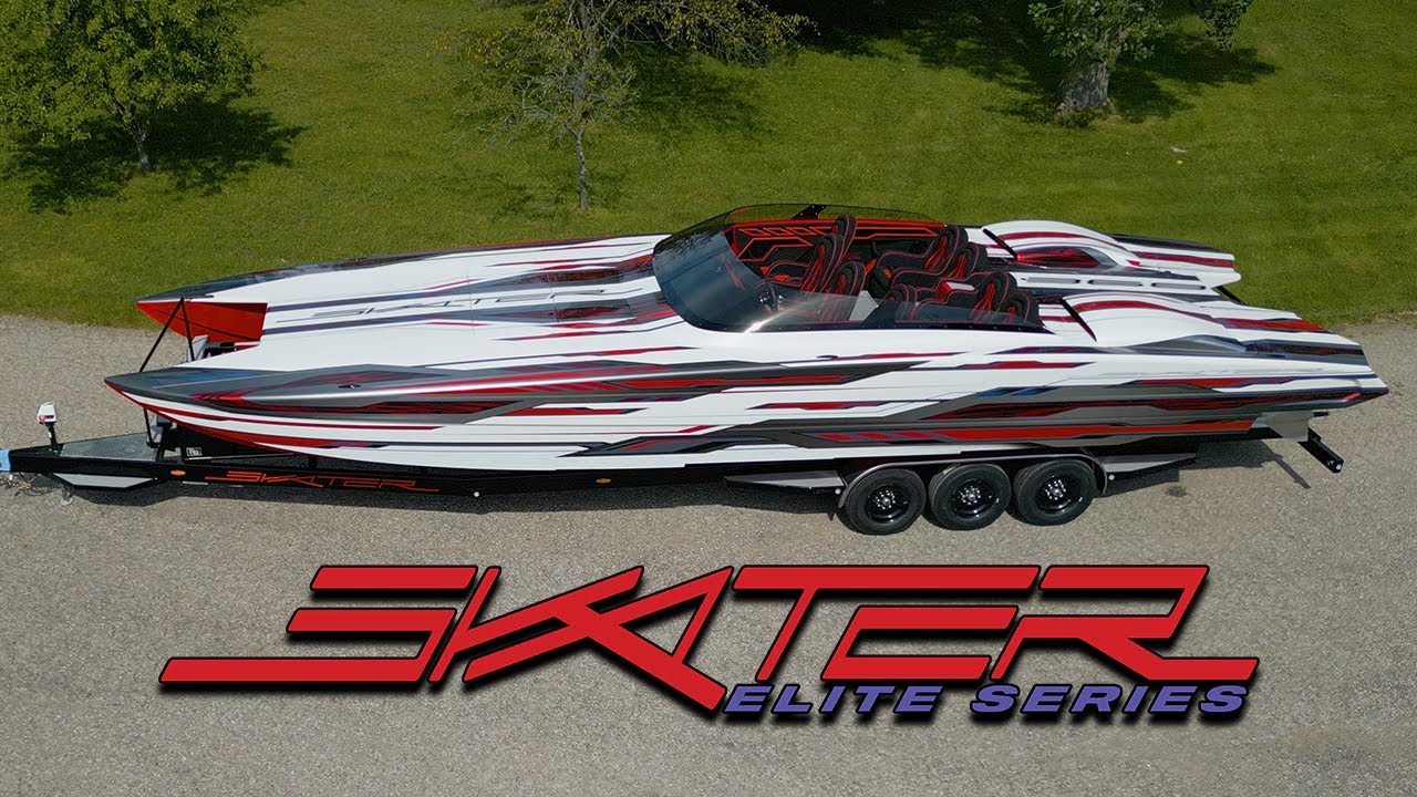 Загляните внутрь катера Skater Powerboats 368 Elite Series 001!