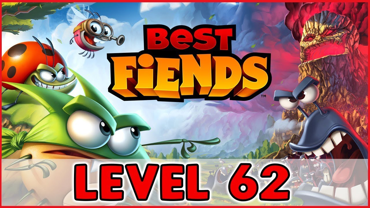 Best Fiends Level 62: Trapped Treasure