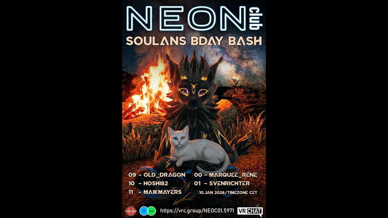 NEON Club - Soulans BDay Bash - 10.01.26