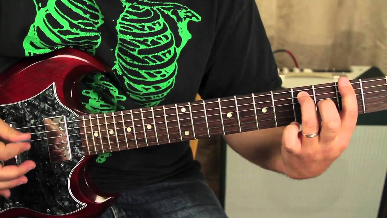 Black Sabbath Guitar Lesson - How to Play Sweet Leaf - Ozzy - Iommi - Gibson SG