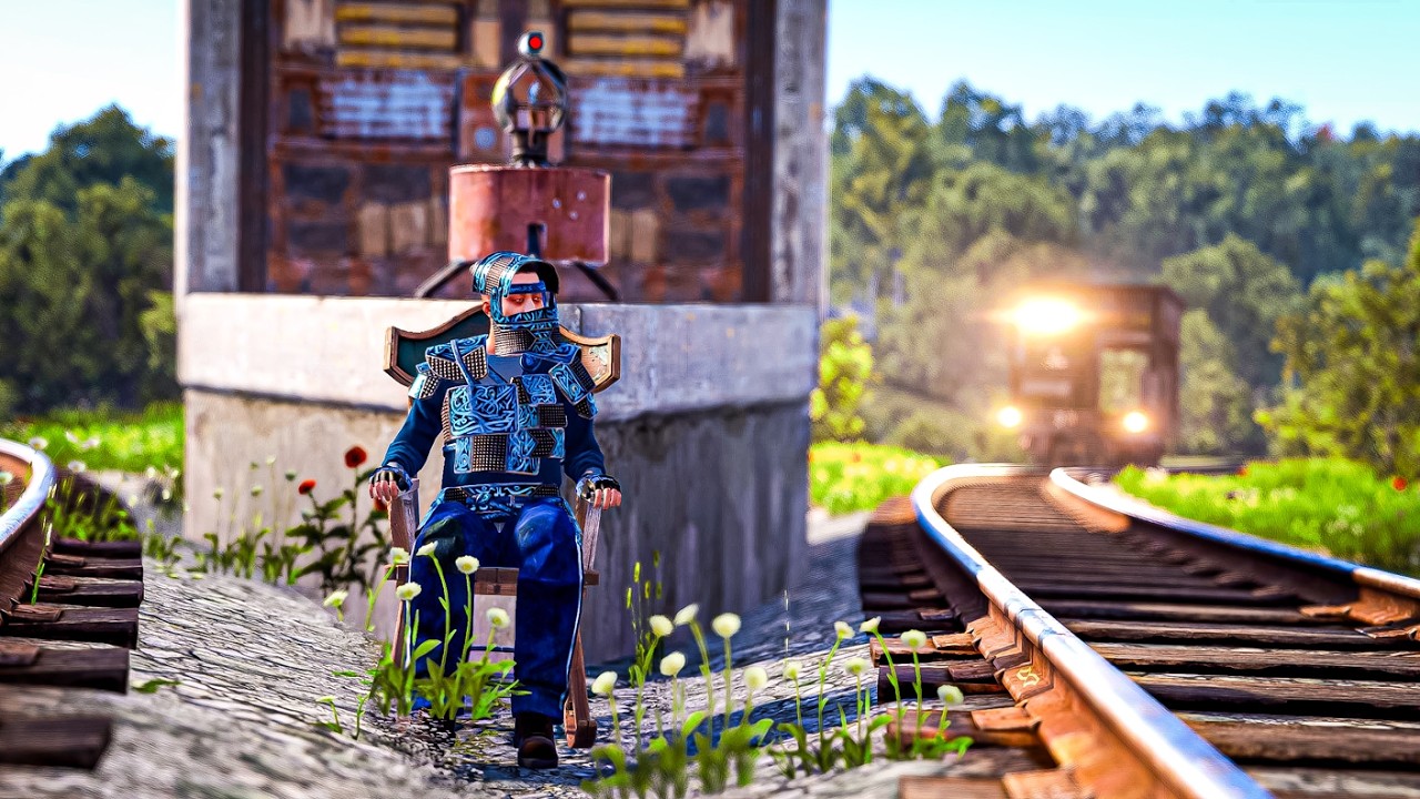 I gave transit patrol a hard time and loved every second 😂 - RUST SOLO #9 S139