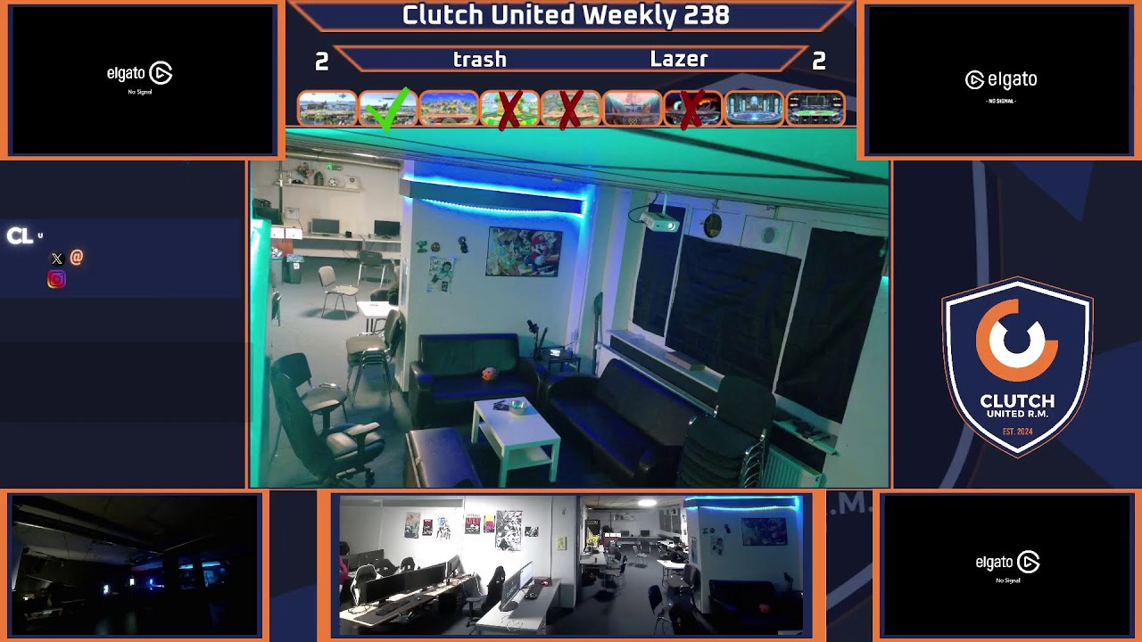 Fight Fest V Guilty Gear : Strive Livestream Clutch United Live aus dem Vereinsheim