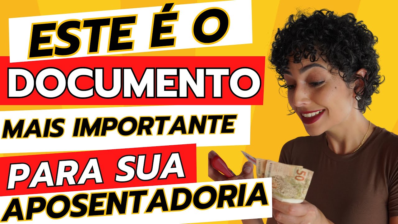 Este &eacute; o documento mais importante para voc&ecirc; conseguir sua aposentadoria! Voc&ecirc; j&aacute; o conhece?