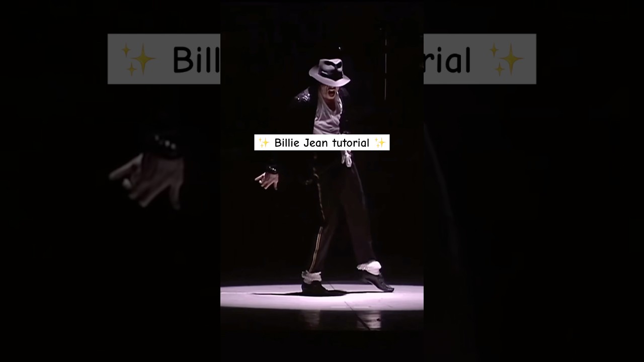 Michael Jackson - Billie Jean tutorial 🕺✨