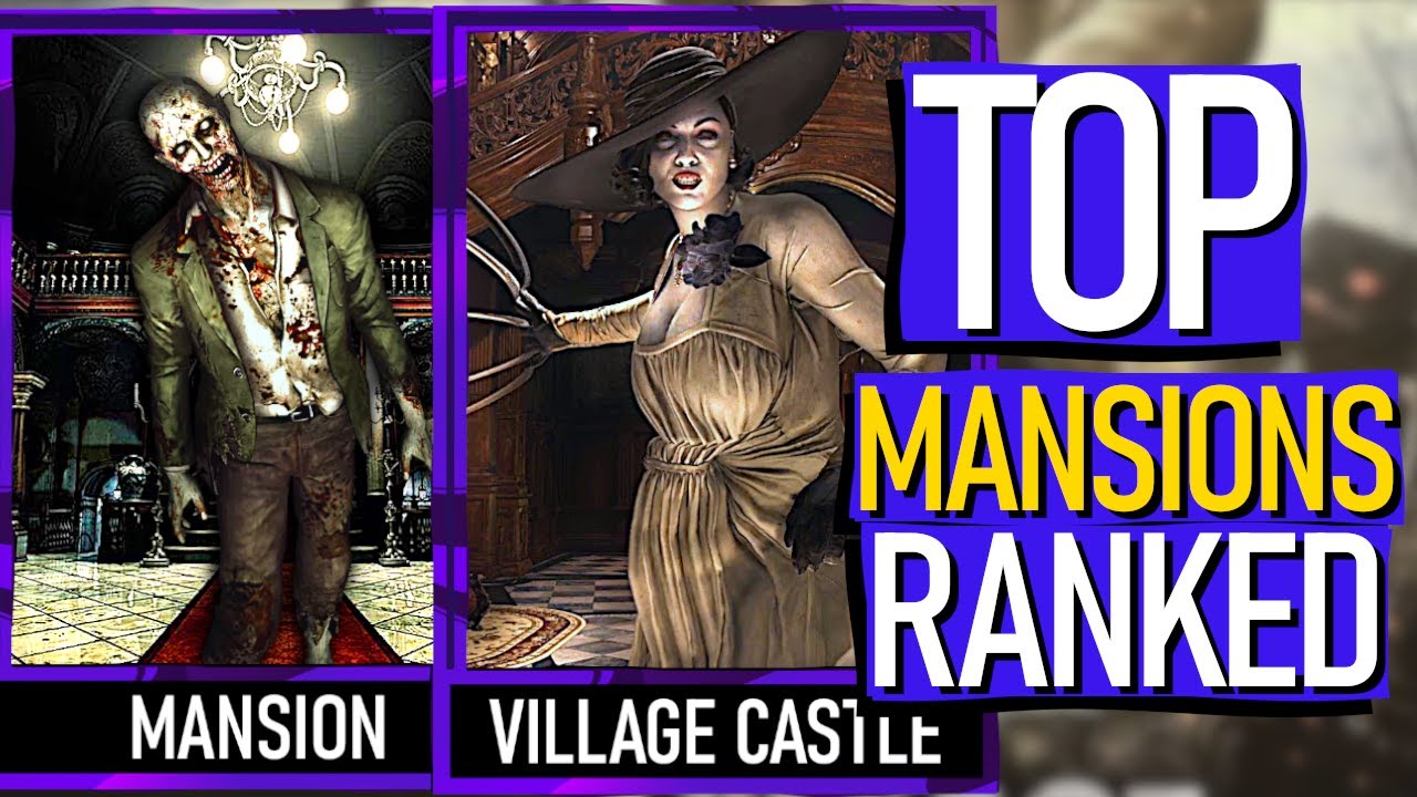 Resident Evil - Scariest MANSIONS & Castles RANKED!