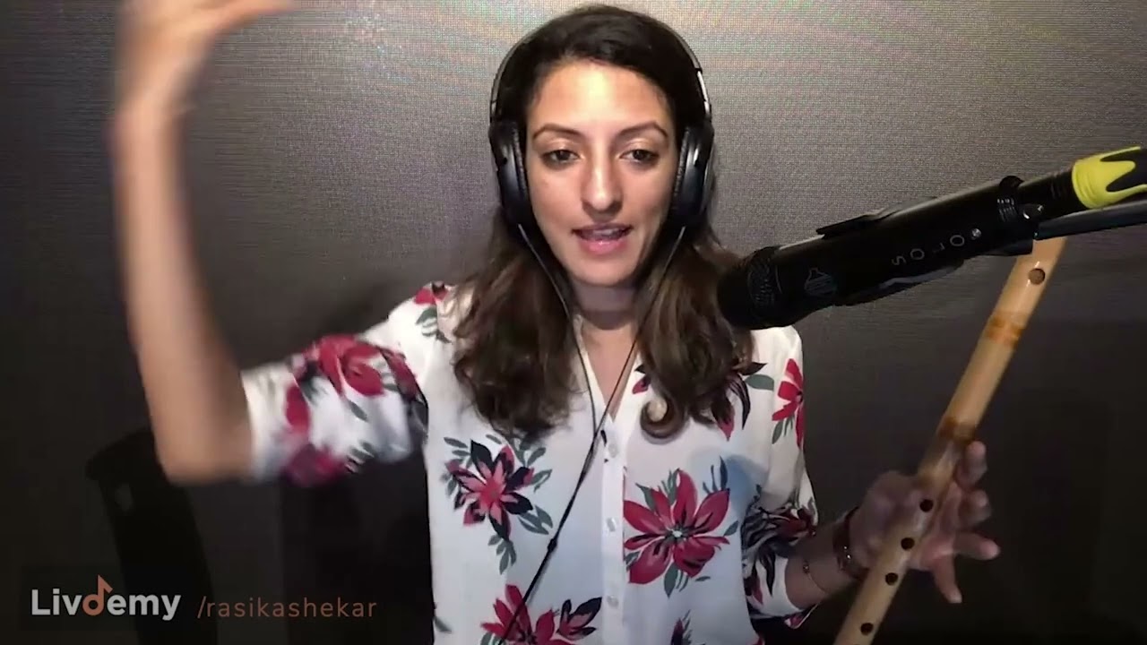 How to Structure a Raga Improvisation? Rasika Shekar on Livdemy