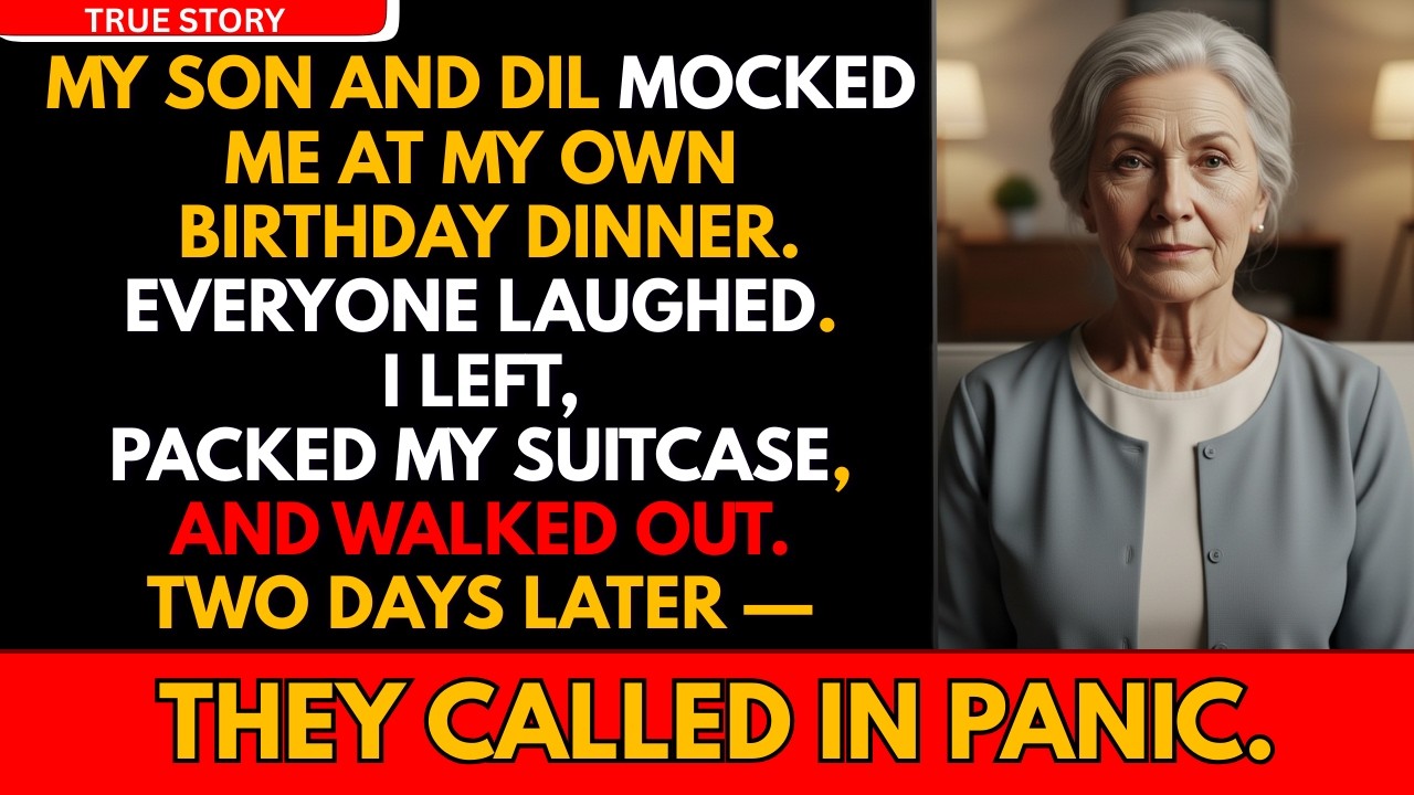 They Humiliated Me at My Birthday Dinner… 48 Hours Later, They Were Begging