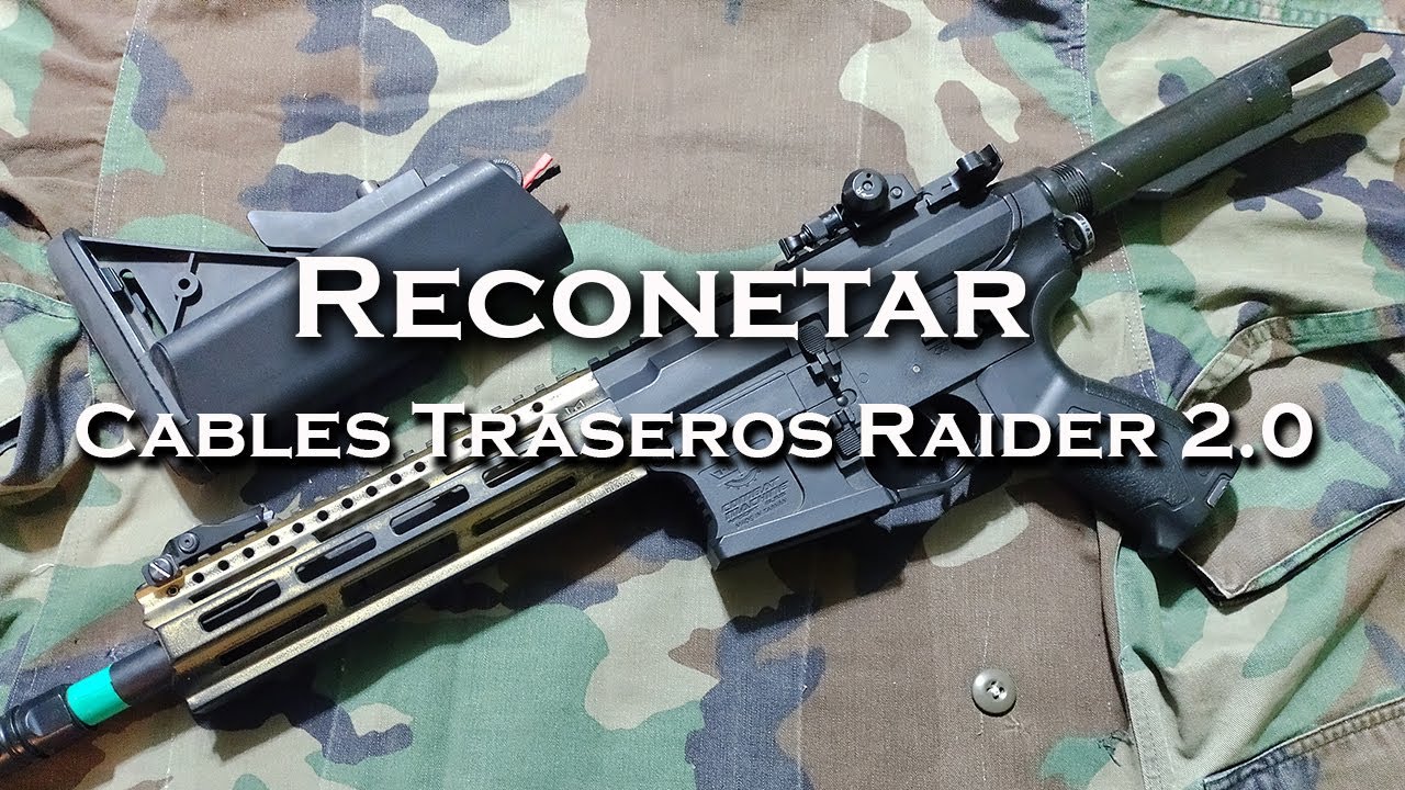Como Reconectar los cables de Batería de una G&G Raider 2.0