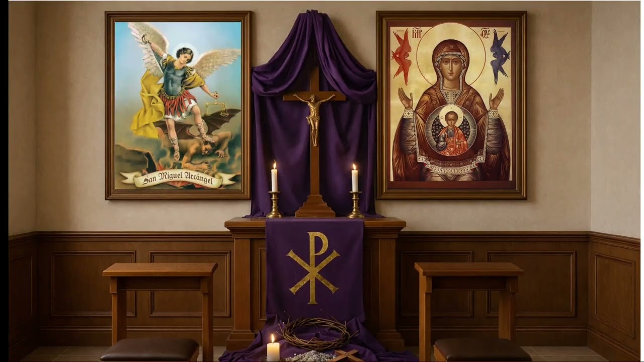 🛡️ Coronilla a San Miguel Arcángel | Defensa Espiritual y Protección Celestial