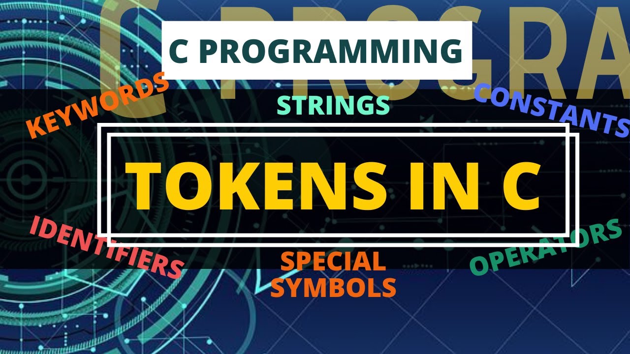Tokens in C | C Programming