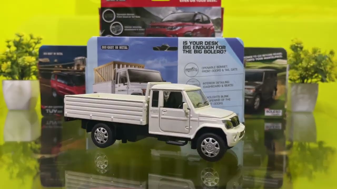Unboxing Official Bolero Pickup Diecast Model by Mahindra