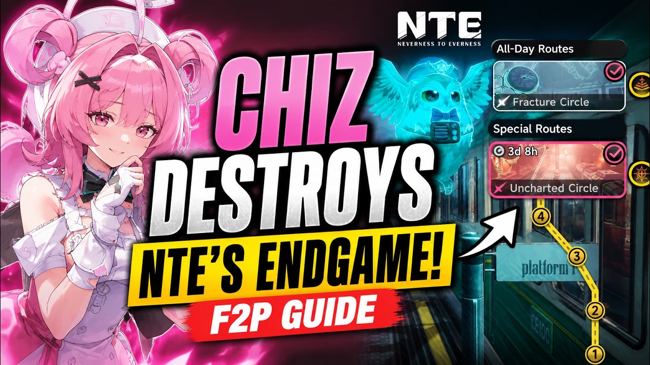 CHIZ DESTROYS NTE'S ENDGAME! (F2P Guide) | Neverness to Everness