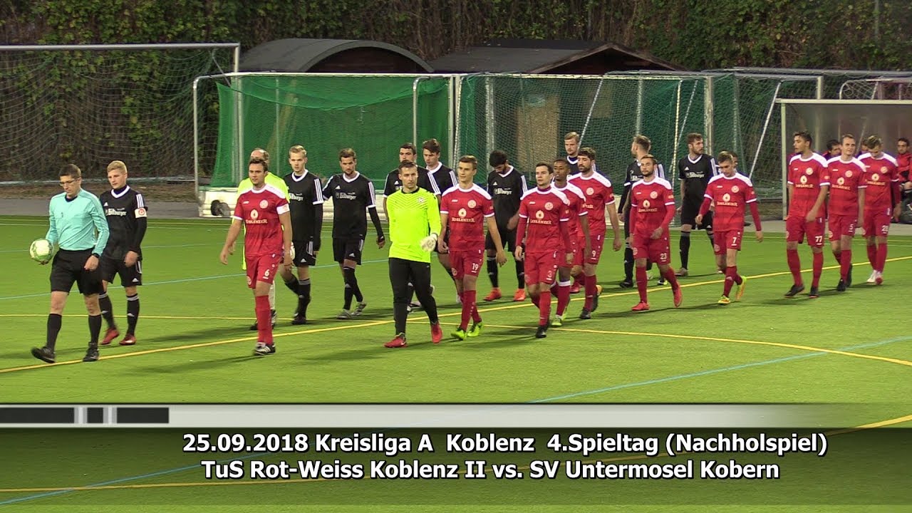 TuS Rot-Weiss Koblenz II vs. SV Untermosel Kobern