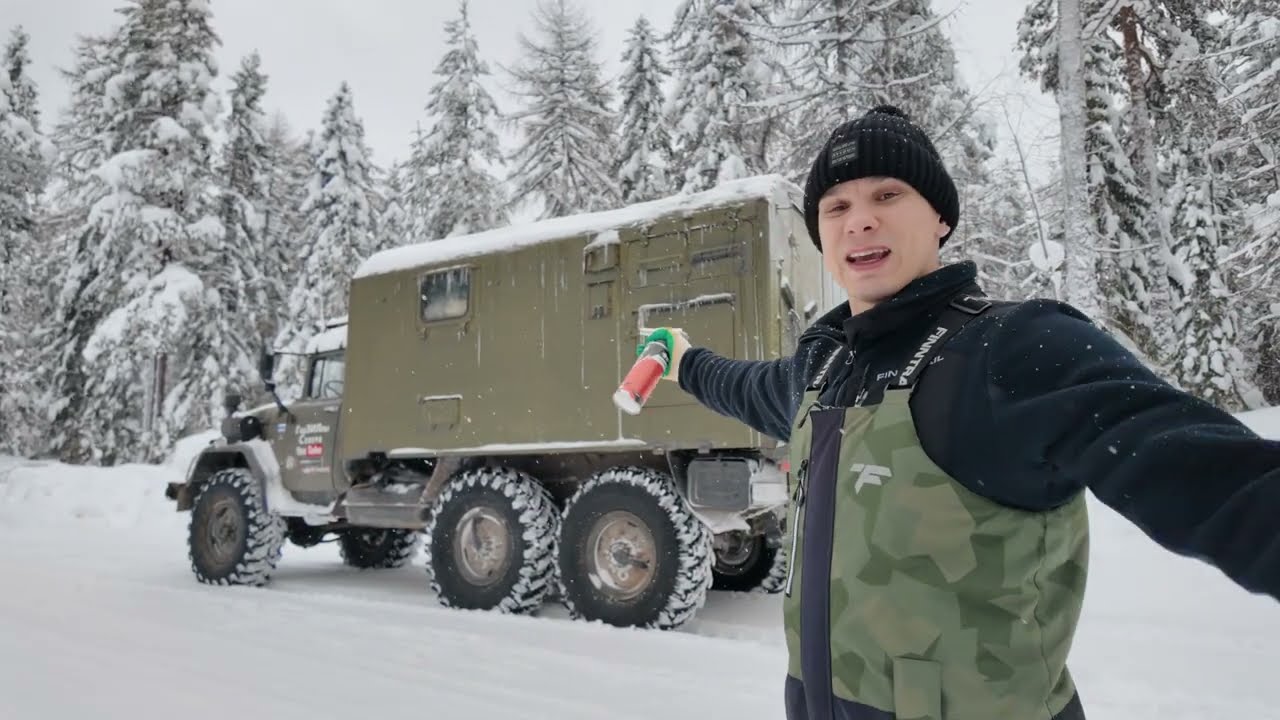 ЗИЛ 131 ПРОТИВ ГАЗ 3308 В ГЛУБОКОМ СНЕГУ.#бездорожье #эвакуция #offroad 