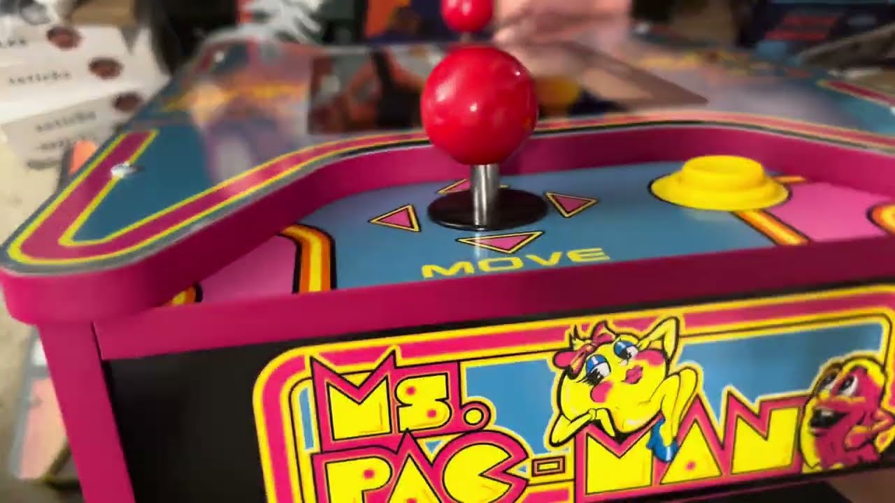 Unboxing Ms. PAC-MAN Arcade1up countercade review