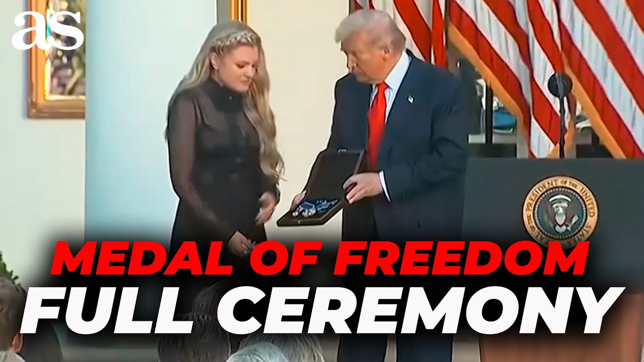 TRUMP awards CHARLIE KIRK the MEDAL OF FREEDOM | FULL EVENT