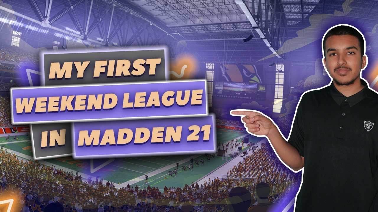 MY FIRST WEEKEND LEAGUE in MADDEN21