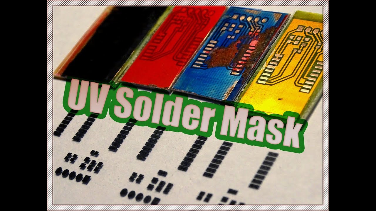 Trying different color UV solder mask