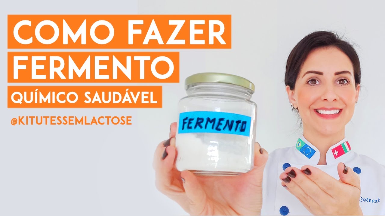 COMO FAZER FERMENTO QUÍMICO CASEIRO SAUDÁVEL
