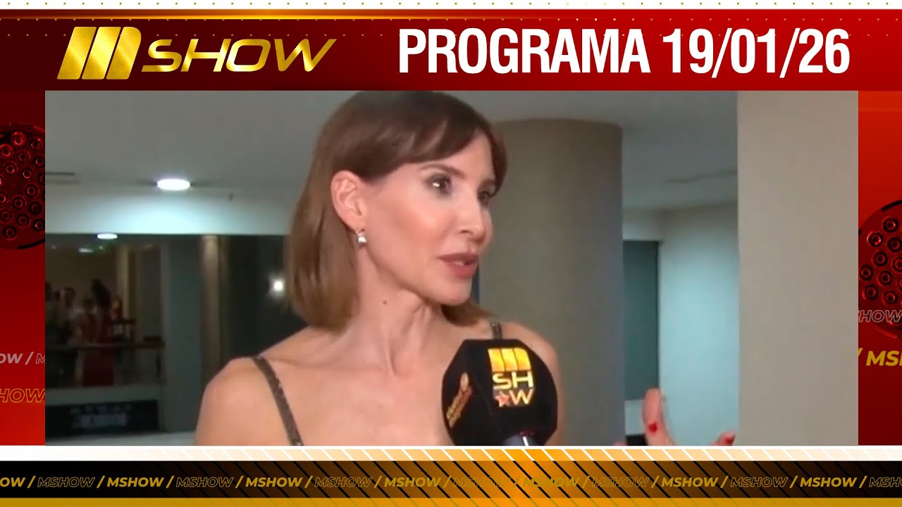 MSHOW - Programa del 19/01/26 - GUILLERMINA VALDÉS Y JUAN PALOMINO PRESENTARON 