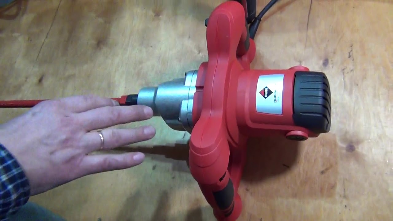Міксер будівельний RUBI Rubimix-7 і Einhell TE-MX 1600-2 CE Миксер строительный