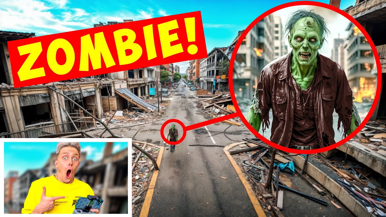 Cosa Ha Trovato Il Mio Drone In Questa Città Fantasma Abbandonata Dall'apocalisse Zombie