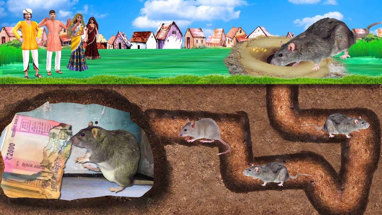 भूमिगत विशाल पैसे चूहा Underground Money Giant Rat