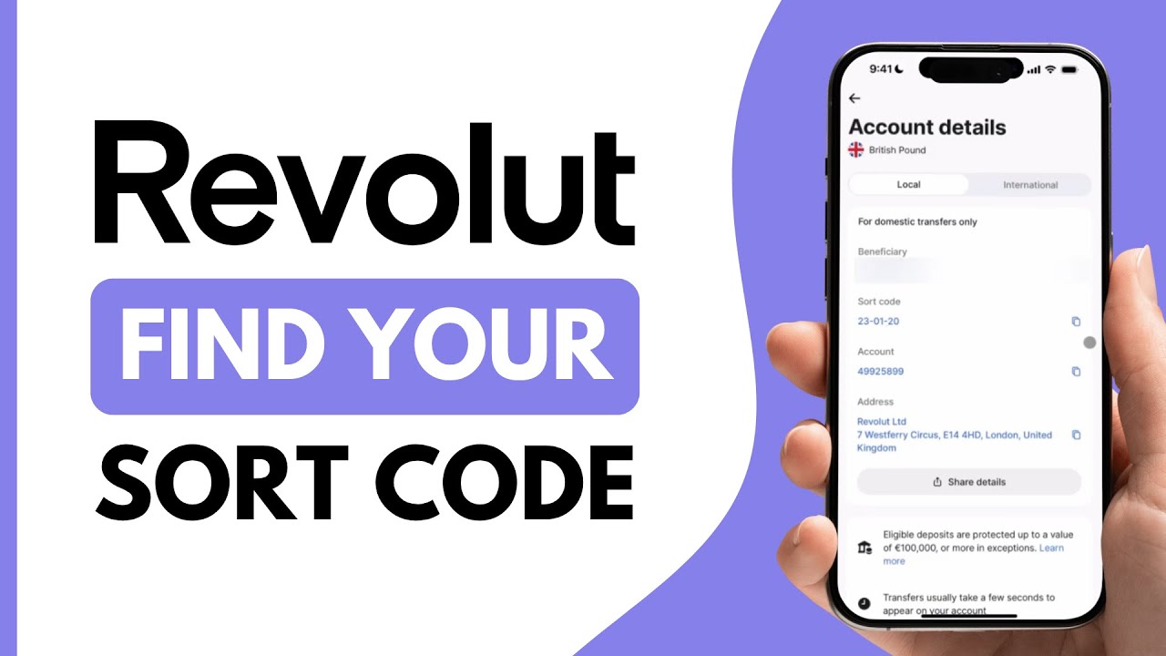 How to Find Your Sort Code on Revolut (2025)