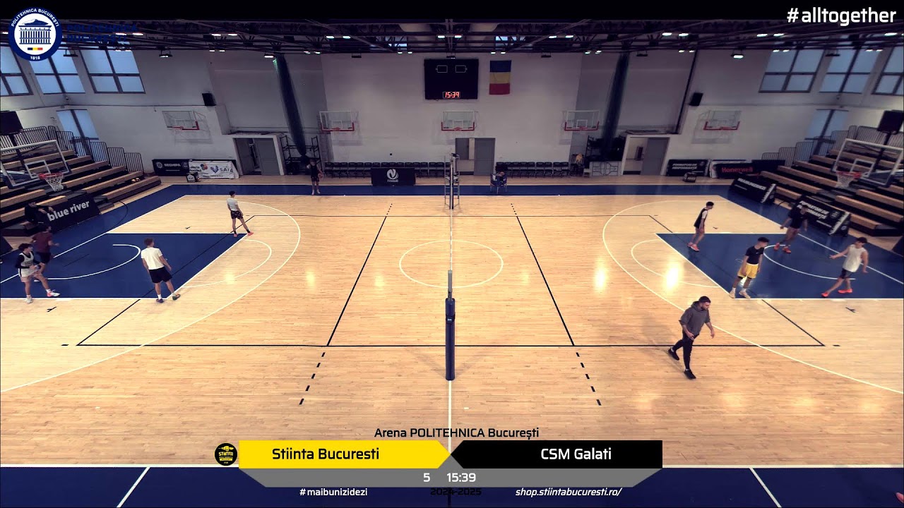 LIVE 🏐 Divizia A2 Feminin CSU Știința Politehnica București - CSU Galati