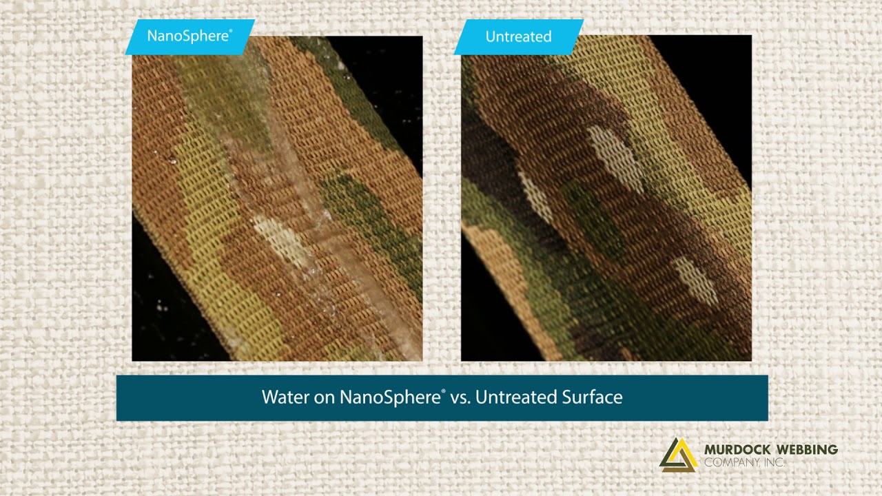 Murdock Webbing Presents NanoSphere, A Schoeller Technology
