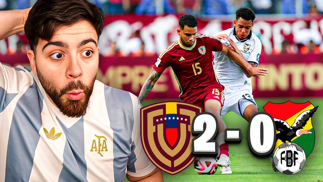 LA COBRA REACCIONA | LA VICTORIA DE VENEZUELA VS BOLIVIA (2-0)