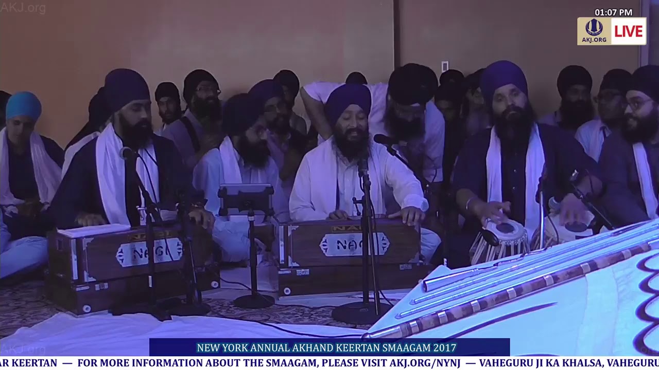 New York Annual Akhand Keertan Smaagam 2017 - Friday Morning