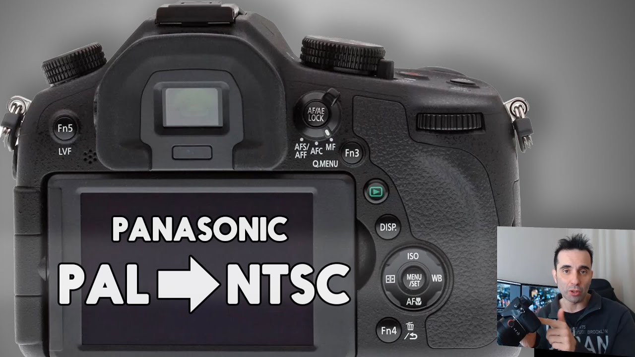 Pasar cámaras Panasonic (FZ1000 y otras) de PAL a NTSC